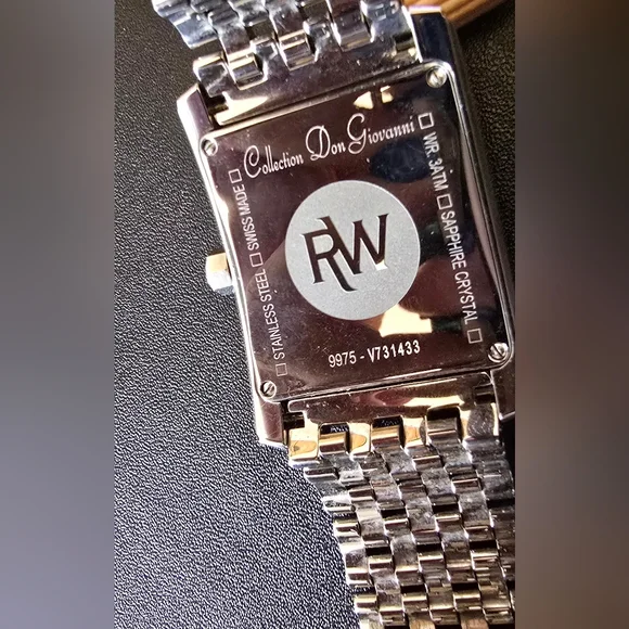 Raymond Weil - Diamond Don Giovanni - 9975 - Stainless Steel Gents Watch